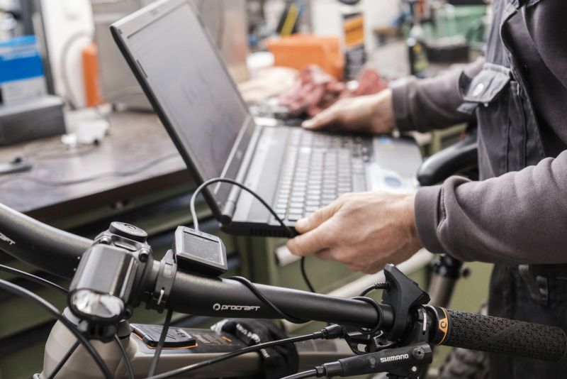 Diagnose eines E-Bikes